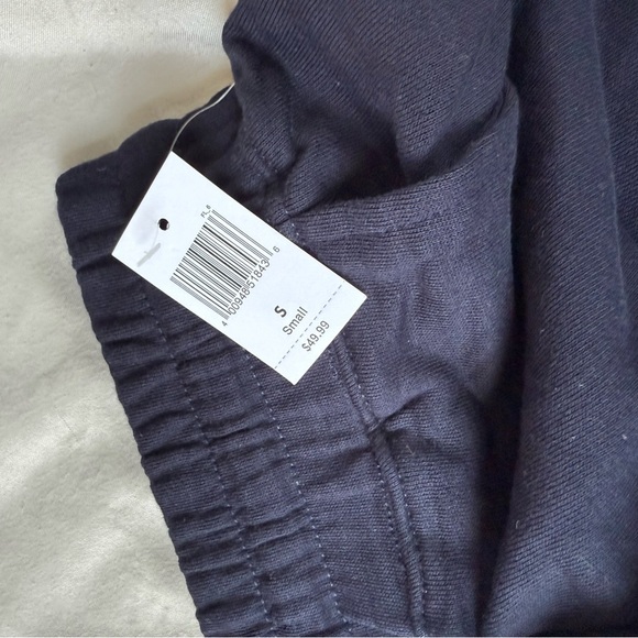 Disney Parks Exclusive Hades Hercules Joggers Black Blue Embroidery NWT Men’s S - Picture 3 of 5